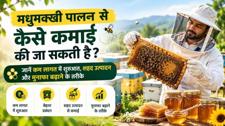 मधुमक्खी पालन से कैसे कमाई की जा सकती है